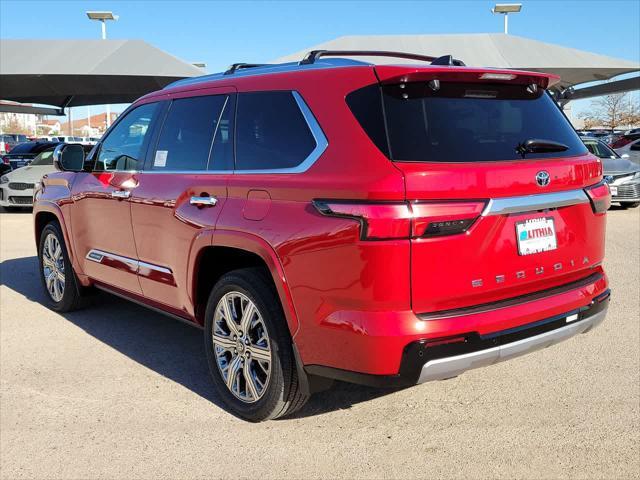 new 2025 Toyota Sequoia car, priced at $88,295