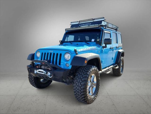 used 2017 Jeep Wrangler Unlimited car, priced at $32,977