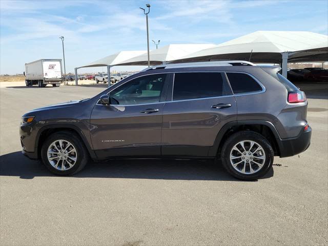 used 2021 Jeep Cherokee car, priced at $18,986