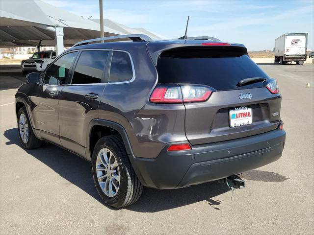 used 2021 Jeep Cherokee car, priced at $18,986