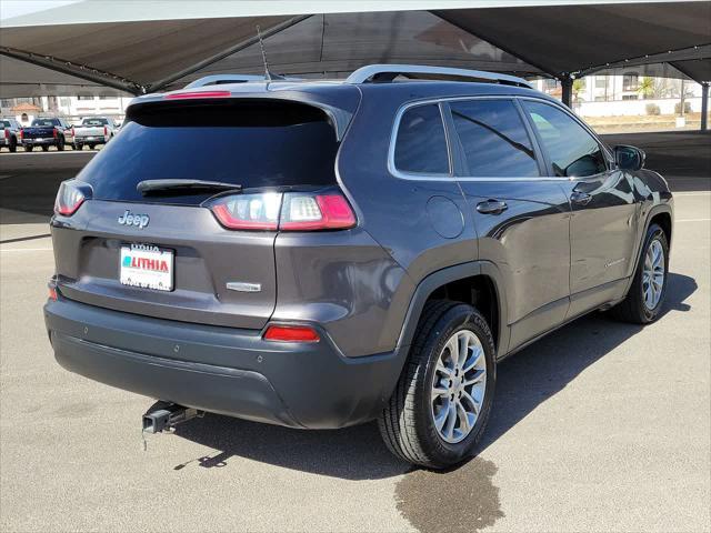 used 2021 Jeep Cherokee car, priced at $18,986