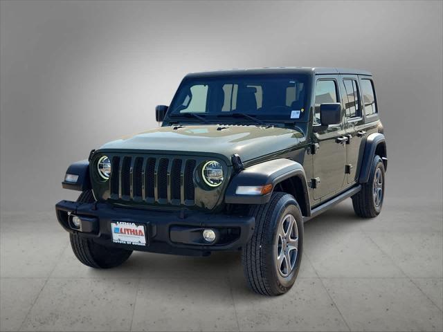 used 2021 Jeep Wrangler Unlimited car, priced at $31,986