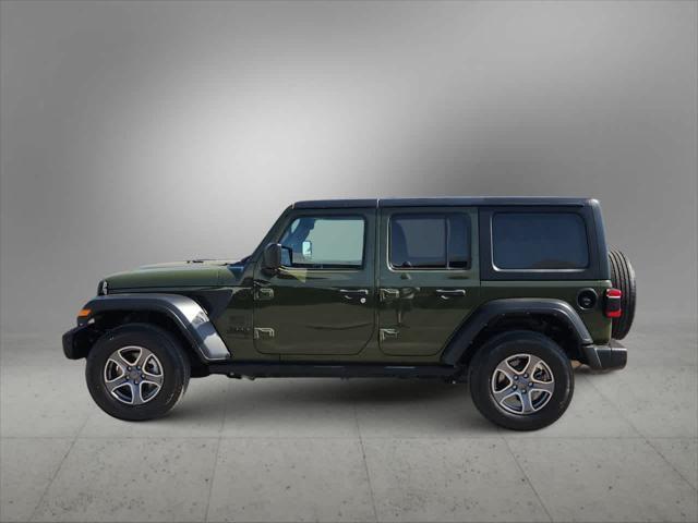 used 2021 Jeep Wrangler Unlimited car, priced at $31,986