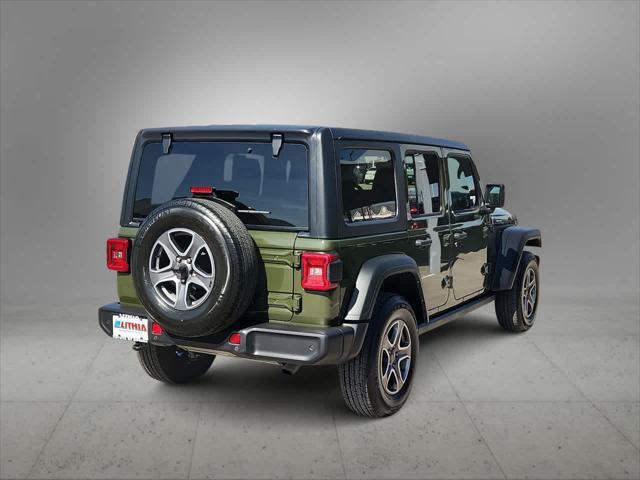used 2021 Jeep Wrangler Unlimited car, priced at $31,986