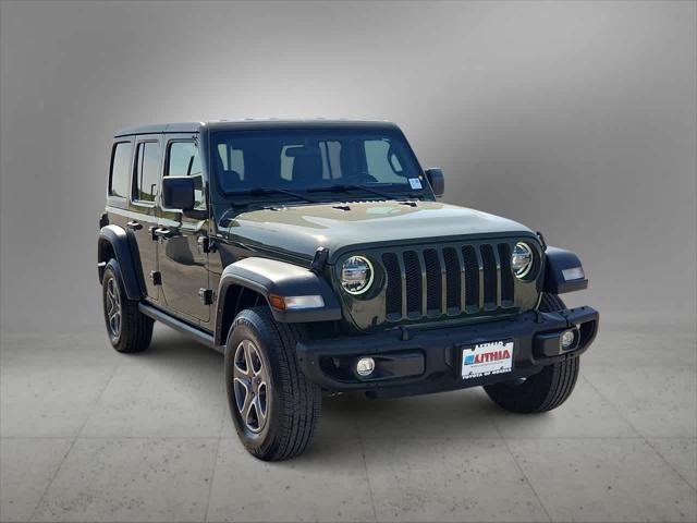 used 2021 Jeep Wrangler Unlimited car, priced at $31,986