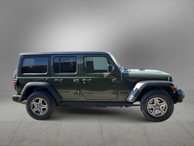 used 2021 Jeep Wrangler Unlimited car, priced at $31,986