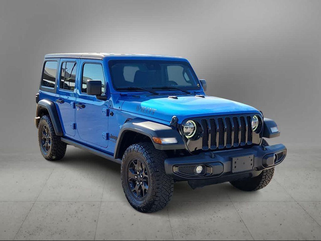 used 2021 Jeep Wrangler car, priced at $27,986