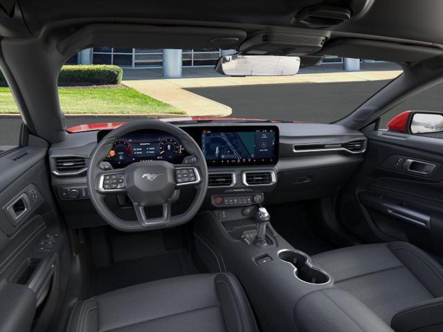 new 2025 Ford Mustang car, priced at $45,855