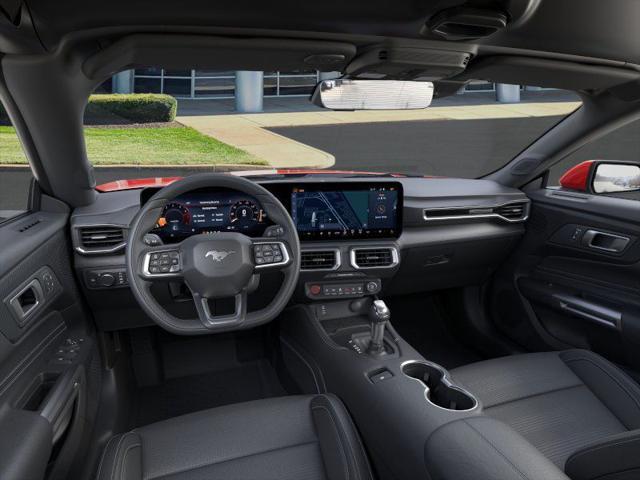 new 2025 Ford Mustang car, priced at $45,855