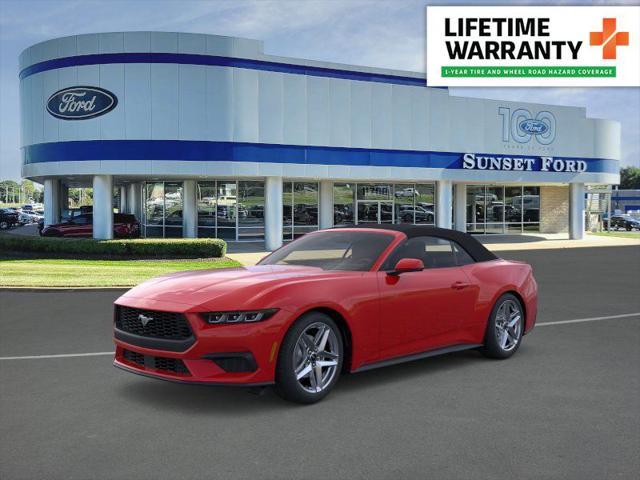 new 2025 Ford Mustang car, priced at $45,855