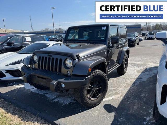 used 2017 Jeep Wrangler car, priced at $23,995