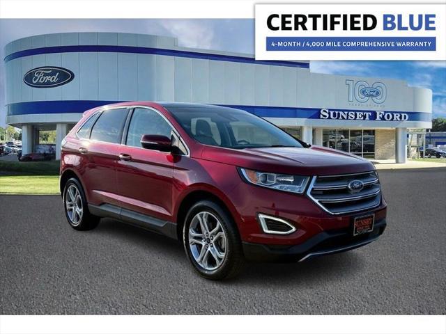 used 2018 Ford Edge car, priced at $14,995