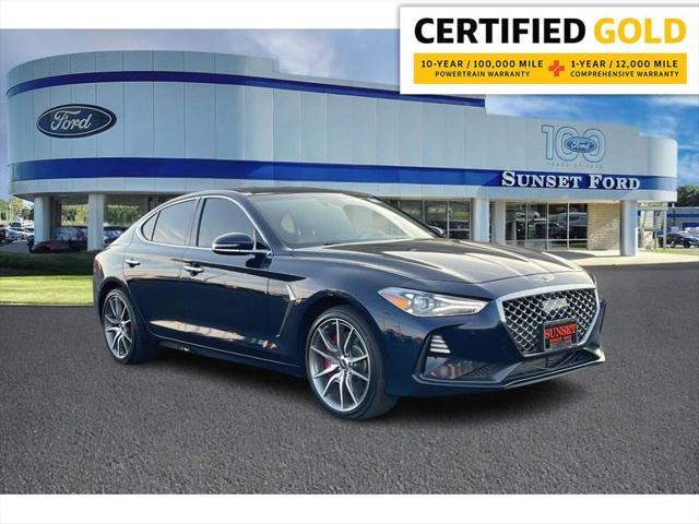 used 2021 Genesis G70 car, priced at $26,995