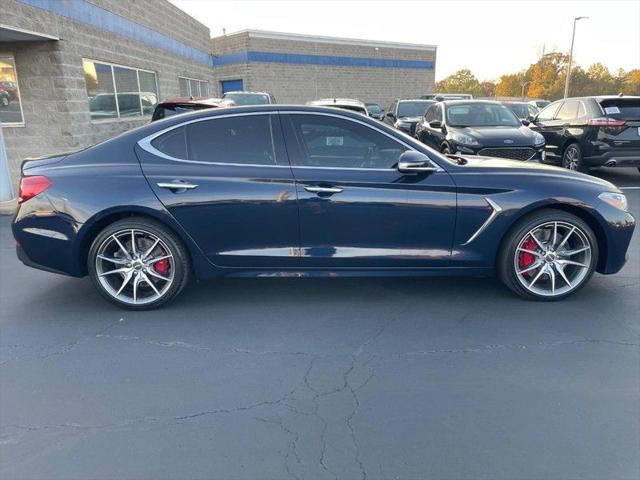 used 2021 Genesis G70 car, priced at $26,995