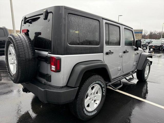 used 2017 Jeep Wrangler Unlimited car, priced at $19,995