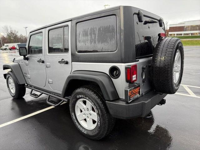 used 2017 Jeep Wrangler Unlimited car, priced at $17,995