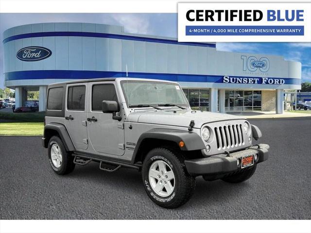 used 2017 Jeep Wrangler Unlimited car, priced at $17,995