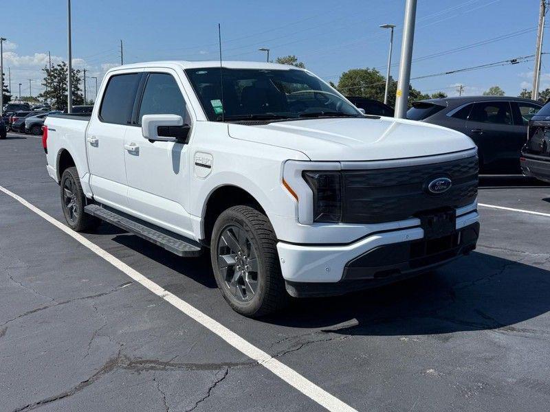 used 2023 Ford F-150 Lightning car, priced at $43,995