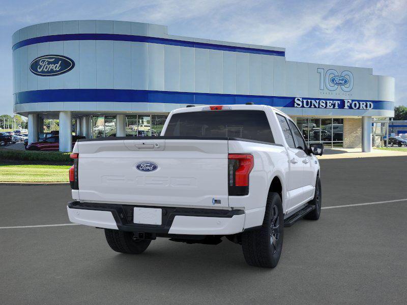 new 2025 Ford F-150 Lightning car, priced at $63,195