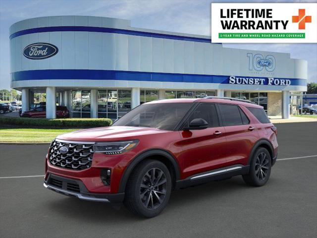 new 2025 Ford Explorer car, priced at $55,955