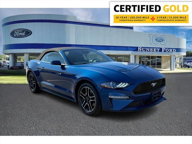 used 2022 Ford Mustang car, priced at $26,995