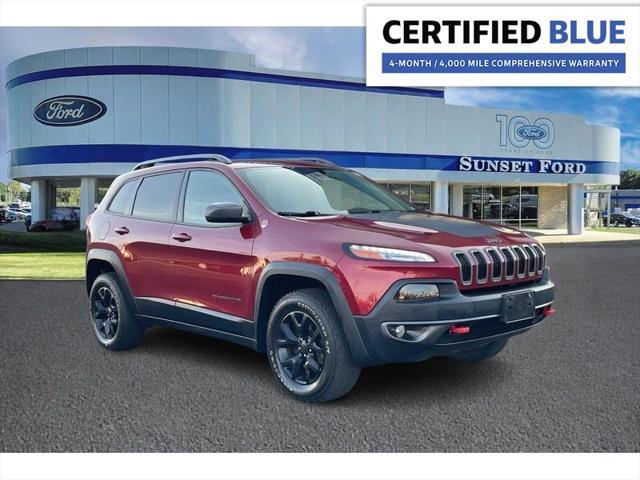 used 2017 Jeep Cherokee car, priced at $18,995