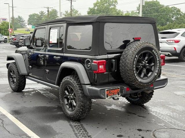 used 2021 Jeep Wrangler car, priced at $28,995