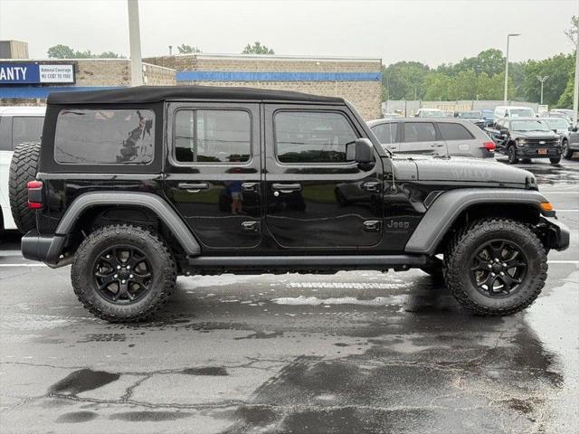 used 2021 Jeep Wrangler car, priced at $28,995