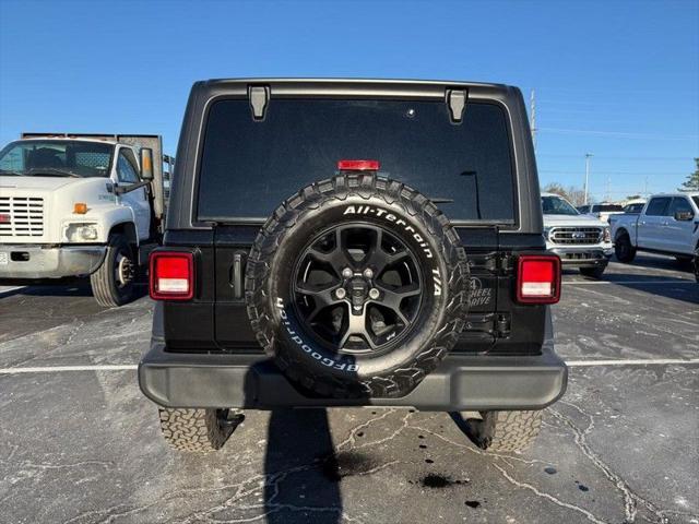 used 2022 Jeep Wrangler car, priced at $31,995