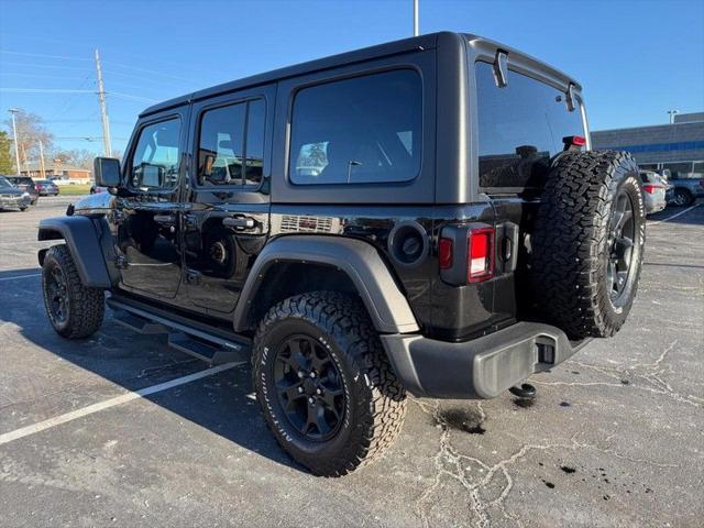 used 2022 Jeep Wrangler car, priced at $31,995