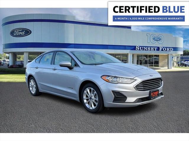 used 2019 Ford Fusion Hybrid car, priced at $11,995