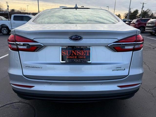 used 2019 Ford Fusion Hybrid car, priced at $11,995