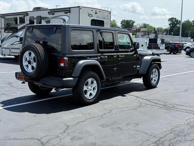 used 2020 Jeep Wrangler Unlimited car, priced at $30,995