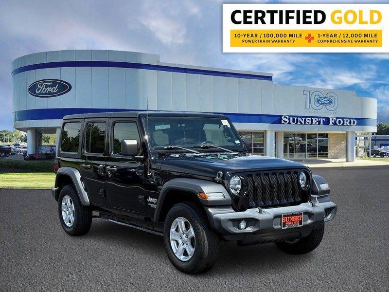 used 2020 Jeep Wrangler Unlimited car, priced at $28,495