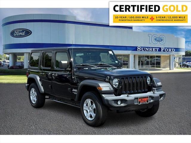 used 2020 Jeep Wrangler Unlimited car, priced at $30,995