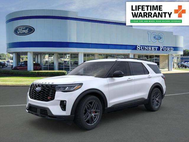 new 2025 Ford Explorer car, priced at $56,084