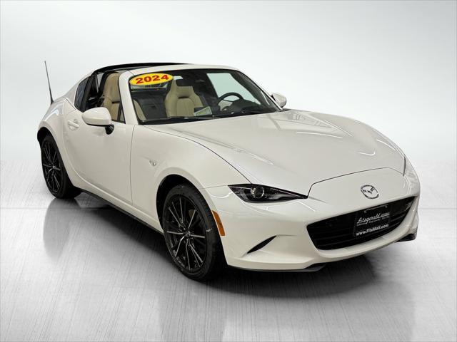 new 2024 Mazda MX-5 Miata RF car, priced at $39,250