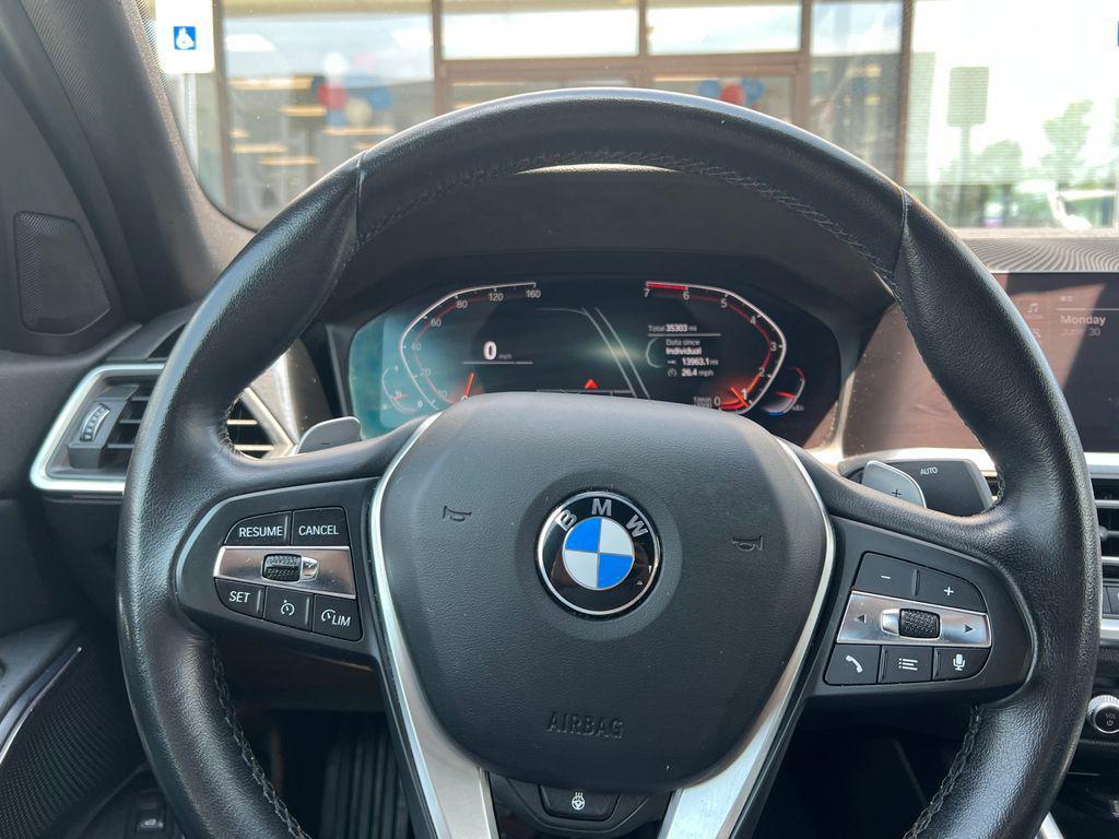 used 2022 BMW 330 car, priced at $29,488