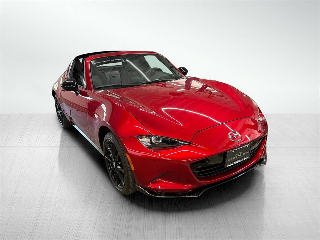 used 2021 Mazda MX-5 Miata RF car, priced at $29,988