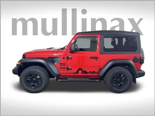 used 2021 Jeep Wrangler car, priced at $30,900