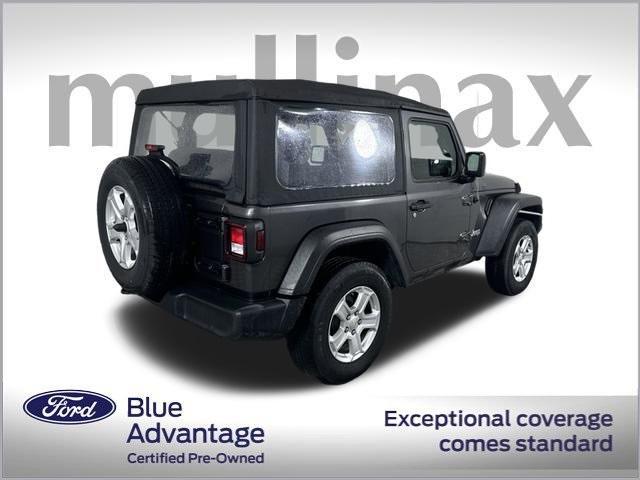 used 2021 Jeep Wrangler car, priced at $22,900