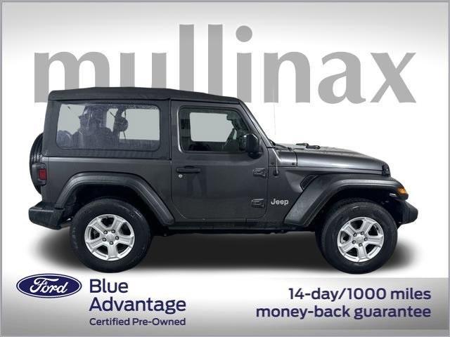 used 2021 Jeep Wrangler car, priced at $22,900