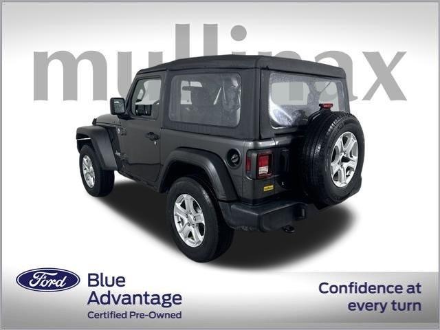 used 2021 Jeep Wrangler car, priced at $22,900