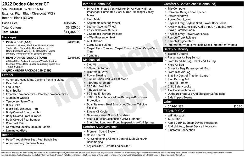 used 2022 Dodge Charger car, priced at $25,900