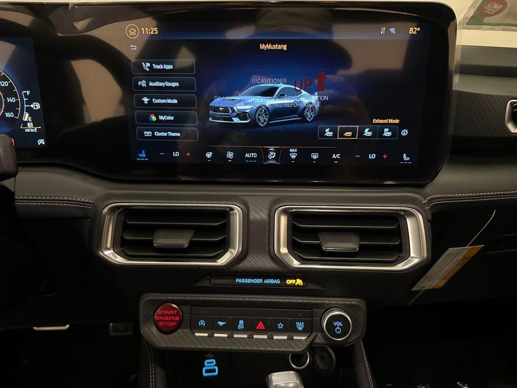 new 2025 Ford Mustang car, priced at $53,851