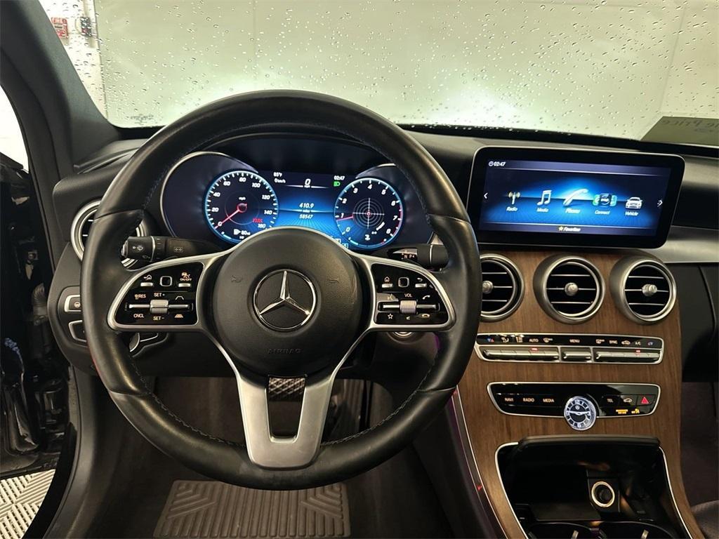 used 2021 Mercedes-Benz C-Class car, priced at $20,900