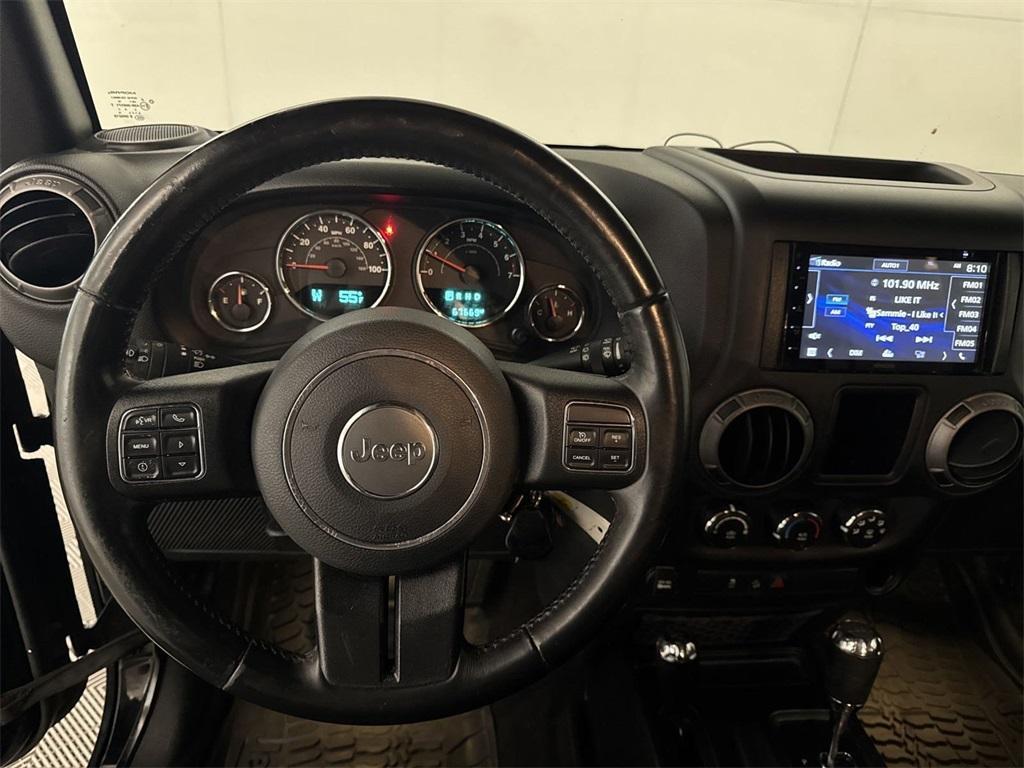 used 2018 Jeep Wrangler JK Unlimited car, priced at $23,500