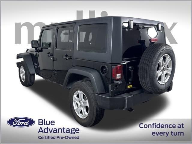 used 2018 Jeep Wrangler JK Unlimited car, priced at $23,500