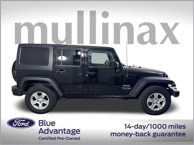 used 2018 Jeep Wrangler JK Unlimited car, priced at $23,500