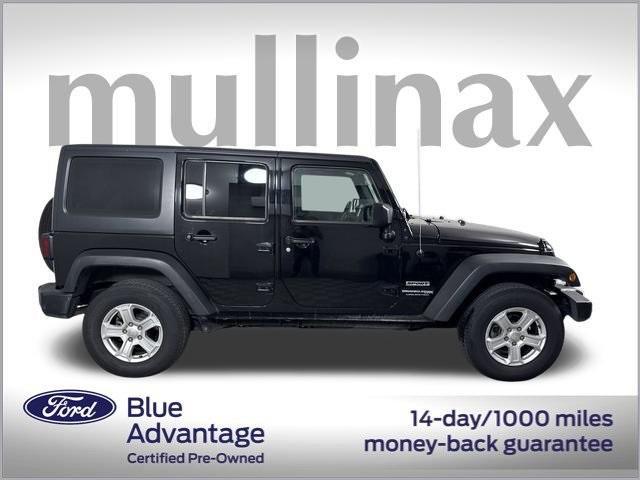 used 2018 Jeep Wrangler JK Unlimited car, priced at $20,500